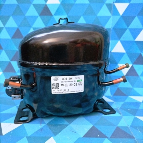 Компрессор (R134) Wansheng (310Вт) QD110H (LBP, 310Вт при -23.3C*/ASHRAE, 11,0см3)