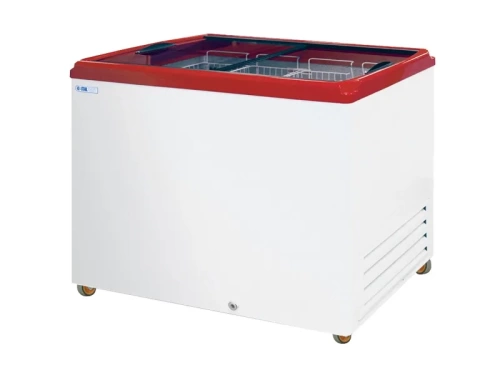 Ларь морозильный Italfrost СF 300 F (красный)