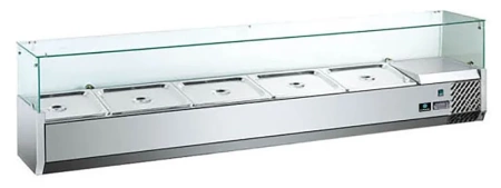 Витрина холодильная настольная Hurakan HKN-VRX1400/330