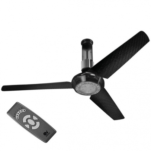 Вентилятор с подсветкой Vortice Nordik Air Design 140-29 Transporent Carbon