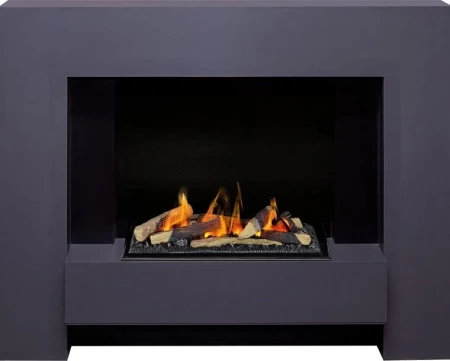 Каминокомплект Tokyo - Graphite Grey с очагом Cassette 600 LNH-INT (с дровами) (Dimplex)