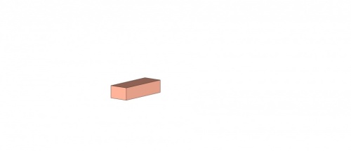 Вертикальный блок SLT1, серия SandyLine Tuff, 70х110х300 мм