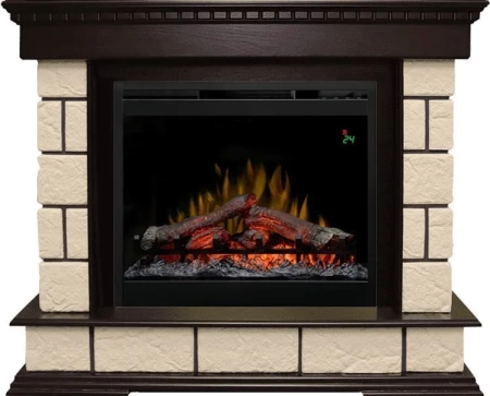 Каминокомплект Shateau Темный дуб / Шампань с очагом Symphony 26'' DF2624L-INT (Dimplex)