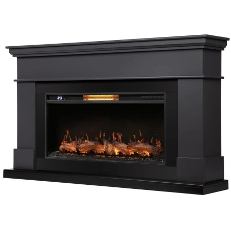 Каминокомплект: Очаг Royal Thermo Aurora RTFP/P-AR40LS, портал California 42/40/36, графит