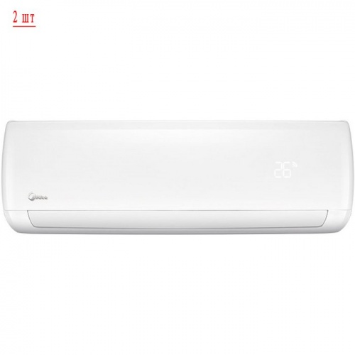 Мульти сплит система на 2 комнаты Midea M2OF-18HFN1-Q/MSMBAU-09HRFN1-Q(BW)*2шт