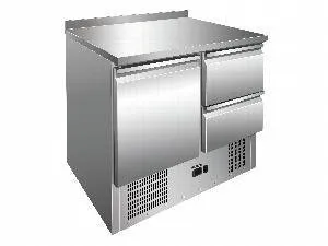 СТОЛ ХОЛОДИЛЬНЫЙ COOLEQ S901-2D БОРТИК 2 ЯЩИКА