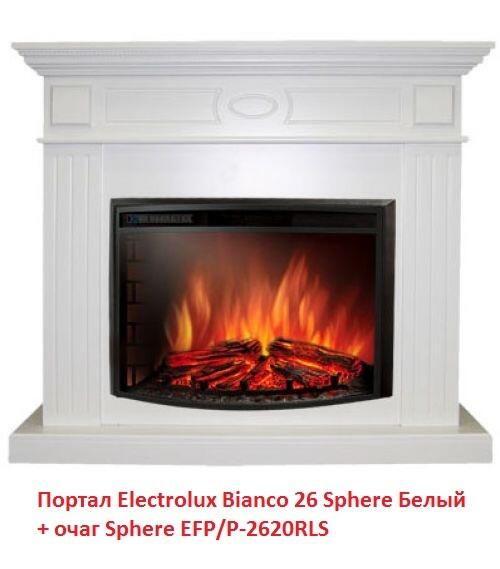 Деревянный портал Electrolux Bianco 26 Sphere Белый