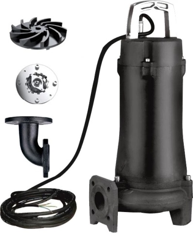 Насос фекальный LEO 50SWPm 12-19-2.2L/QG