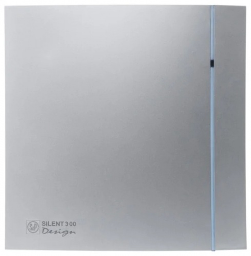 Вытяжка для ванной диаметр свыше 150 мм Soler & Palau SILENT-300 CRZ SILVER DESIGN-3C