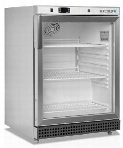 ШКАФ ХОЛОДИЛЬНЫЙ СО СТЕКЛОМ TEFCOLD UR200SG НЕРЖАВЕЮЩИЙ