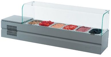 Витрина для компонентов пиццы  Болонезе-6