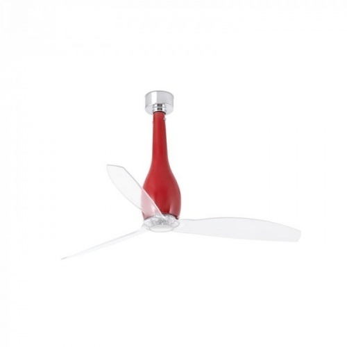 Вентилятор без подсветки Faro Eter Shiny Red