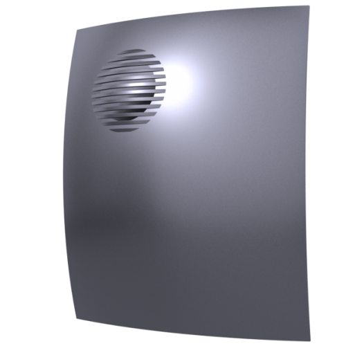 Вытяжка для ванной диаметр 100 мм ERA PARUS 4C dark gray metal
