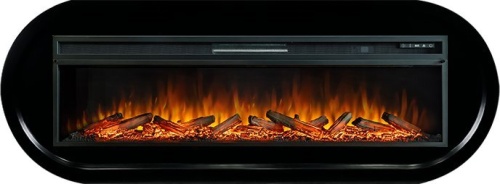 Каминокомплект Ellipse - Черный с очагом Vision 60 LOG LED