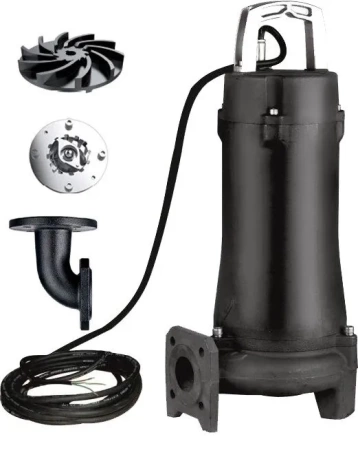 Насос фекальный LEO 50SWPm 12-19-2.2L/QG