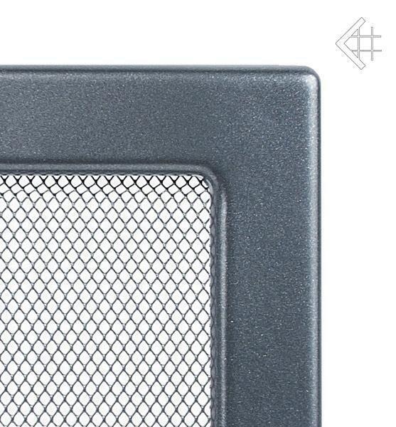 Вентиляционная решетка для камина Kratki 11х32 графитовая 32G