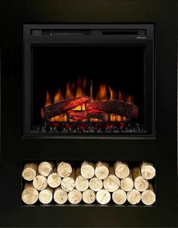 Каминокомплект Loft - Черный с очагом XHD28L-INT (Dimplex)