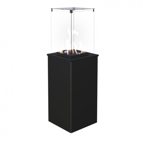 Газовый уличный обогреватель мощностью 8-10 кВт Kratki PATIO MINI/M/G31/37MBAR/S - сталь, с ручным у