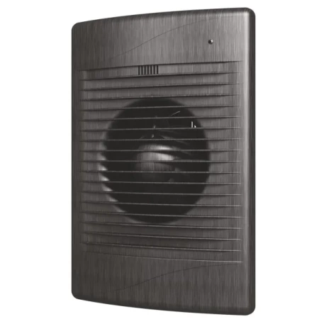 Вытяжка для ванной диаметр 100 мм ERA STANDARD 4C black Al