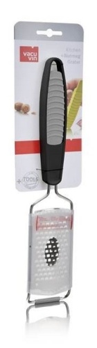 Тёрка для твердых продуктов и мускатного ореха VacuVin Kitchen + Nutmeg Grater, серый, арт. 4669360