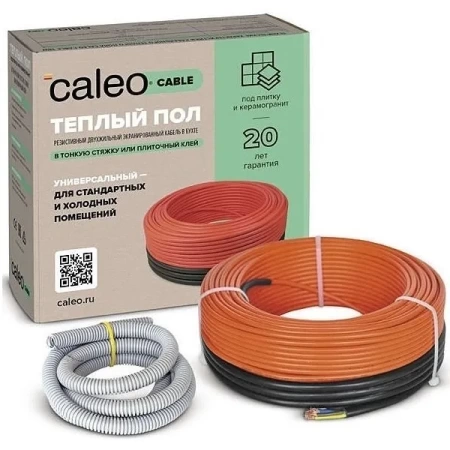 Нагревательный кабель Caleo CABLE 18W-40