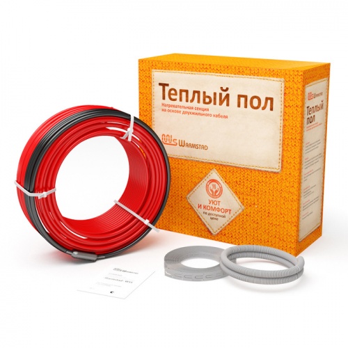 Нагревательный кабель Warmstad WSS 186,0 м/2800 Вт