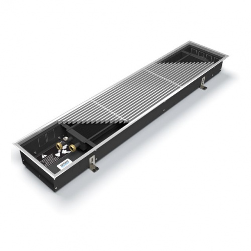 Внутрипольный конвектор длиной 30 см - 1 м Varmann Ntherm 300x200x800