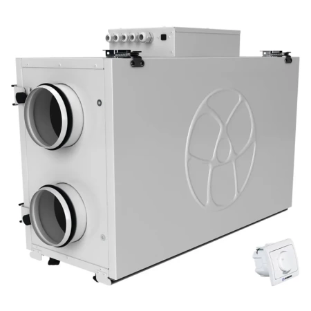Приточно-вытяжная вентиляционная установка 500 Blauberg KOMFORT Ultra EC L2 300-H S14 white