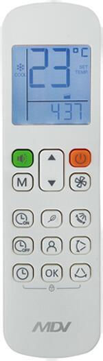 Кассетный фанкойл 3-3,9 кВт Mdv MDKD-500S/MDV-MBQ4-03B
