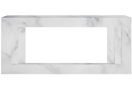 Портал Royal Flame Line 42 SFT White Marble (Разборный) - Белый мрамор