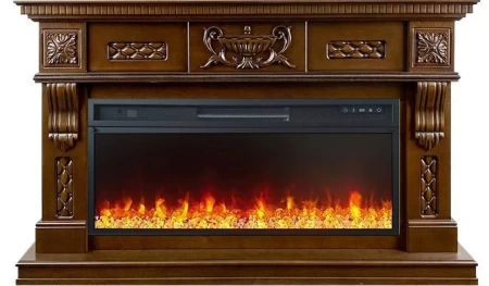 Каминокомплект Corsica - Темный дуб с очагом Vision 42 LED (Royal Flame)