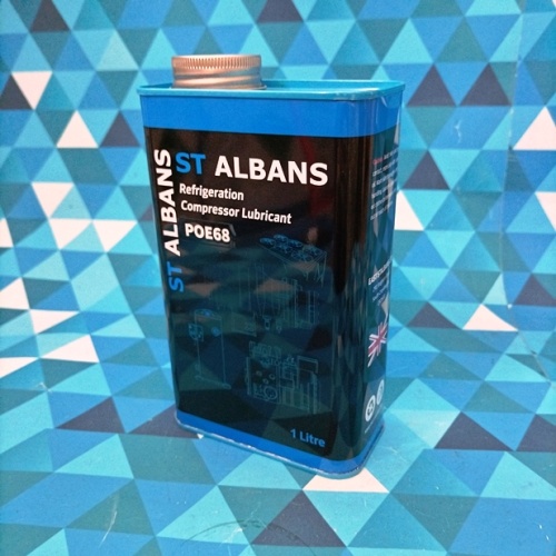 Масло синтетическое ALBANS POE 68 1л. (для холодильных компрессоров) Китай