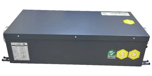 Вентиляционная установка с электрическим нагревом Minibox.E-300.PREMIUM Вентилятор EC EbmPapst (Германия)