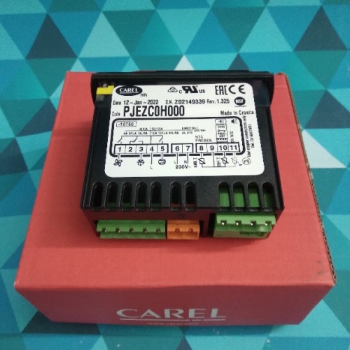 Микропроцессор Carel PJEZC0H000 2-х датчиковый с оттайкой (без датчиков) (аналог ID974)