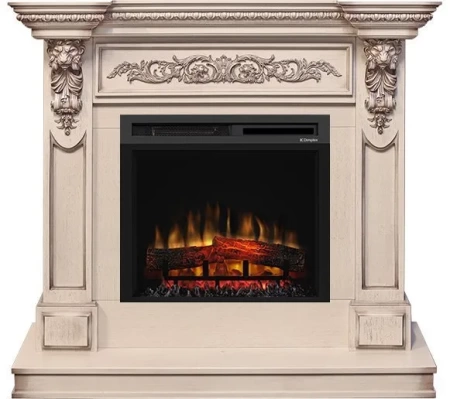 Каминокомплект Lancaster - Слоновая кость с очагом XHD23L-INT (Dimplex)