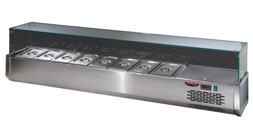 Витрина холодильная TECNODOM VR4190VD