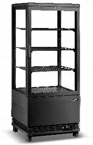 ВИТРИНА ХОЛОДИЛЬНАЯ COOLEQ CW-85 BLACK