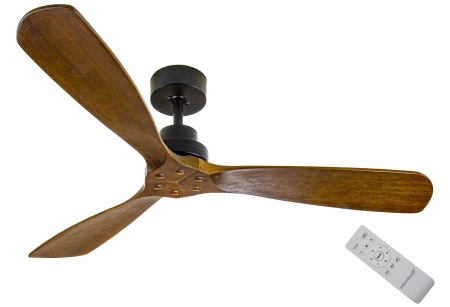 Потолочный вентилятор Faro Bali Black Wood DC 33516DC