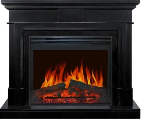 Каминокомплект Coventry - Черный с очагом Jupiter FX New (Royal Flame)