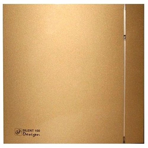 Вытяжка для ванной диаметр 100 мм Soler & Palau SILENT-100 CRZ GOLD DESIGN-4C (230V 50)