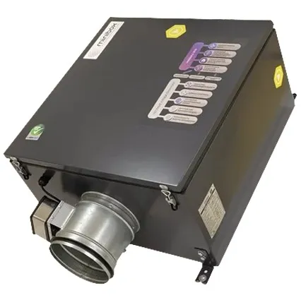 Вентиляционная установка с электрическим нагревом Minibox.Е-1050