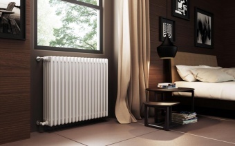 Стальной трубчатый радиатор 5-колончатый Arbonia 5250/03 N12 3/4 RAL 9016