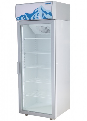 Шкаф холодильный POLAIR ШХ-0,5 ДС (DM105-S) (стеклянная дверь) версия 2.0