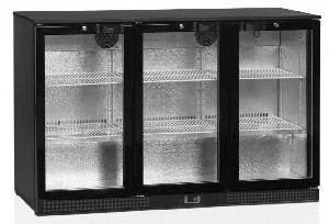 ШКАФ ХОЛОДИЛЬНЫЙ СО СТЕКЛОМ TEFCOLD DB301H-3 БАРНЫЙ ЧЕРНЫЙ