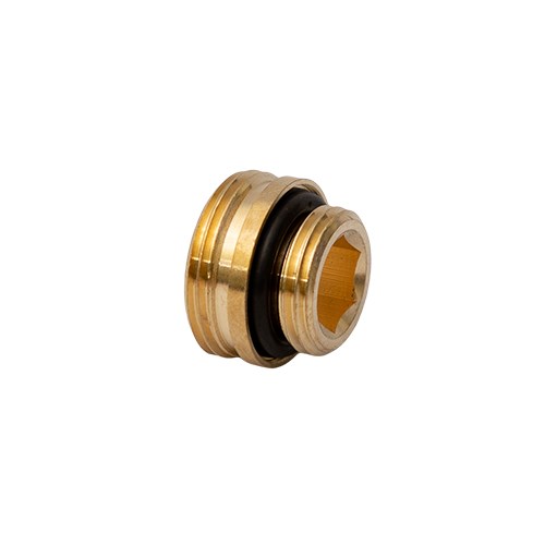 Переходник с прокладкой 1/2"*3/4" (под плоскость, для узлов с шаровым затвором)