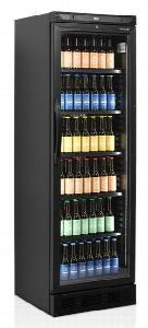 ШКАФ ХОЛОДИЛЬНЫЙ СО СТЕКЛОМ TEFCOLD CEV425 BLACK