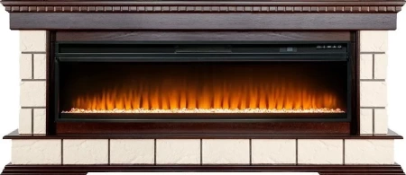 Каминокомплект Shateau 60 - Темный дуб с очагом Vision 60 LED (Royal Flame)