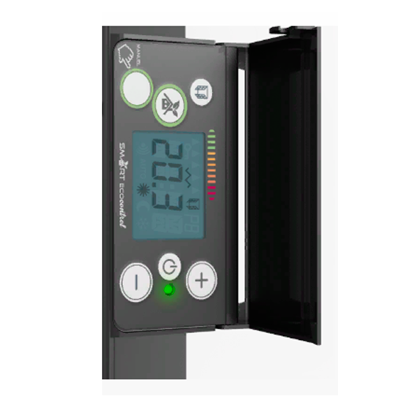 Конвектор электрический Noirot Axiom smart ECOcontrol антрацит 1500-вертикальный