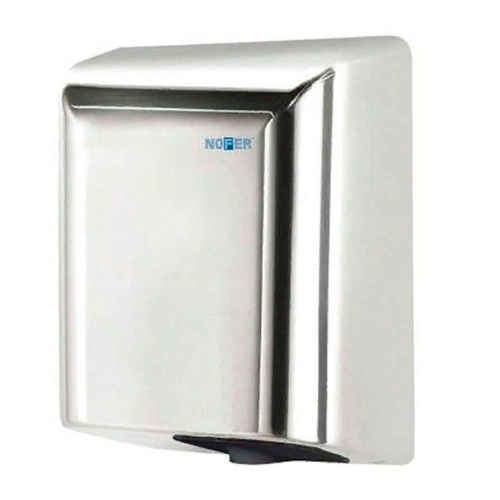 Металлическая сушилка для рук Nofer FUGA 800 W глянцевая