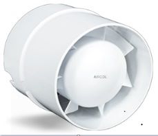 Встроенные канальные вентиляторы AIRCOL KT